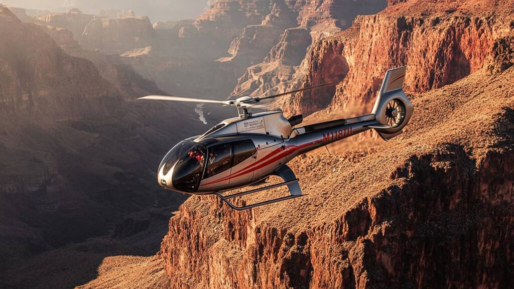 Lot Helikopterem Kanion Kolorado