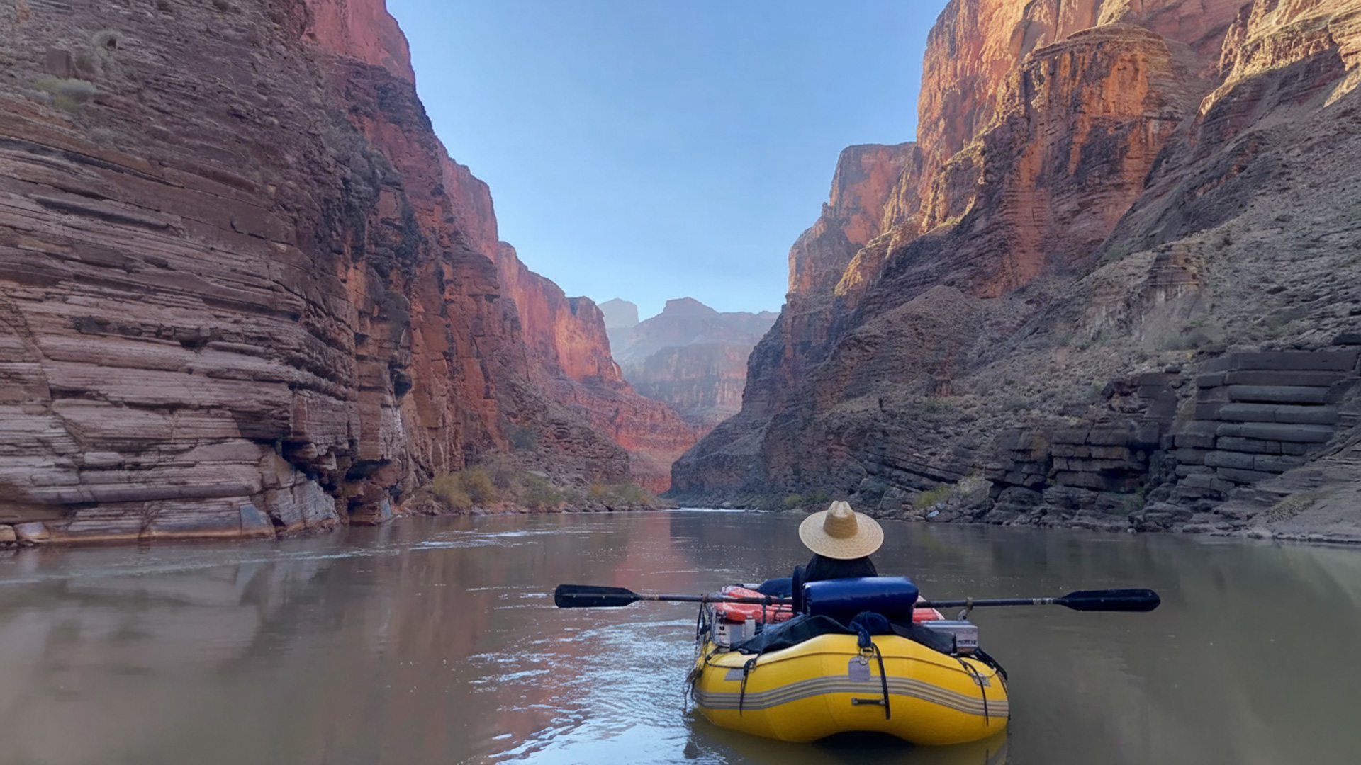 rzeka Colorado w wielkim kanionie
