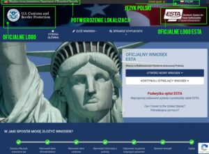 Wniosek ESTA - jak złożyć pytania