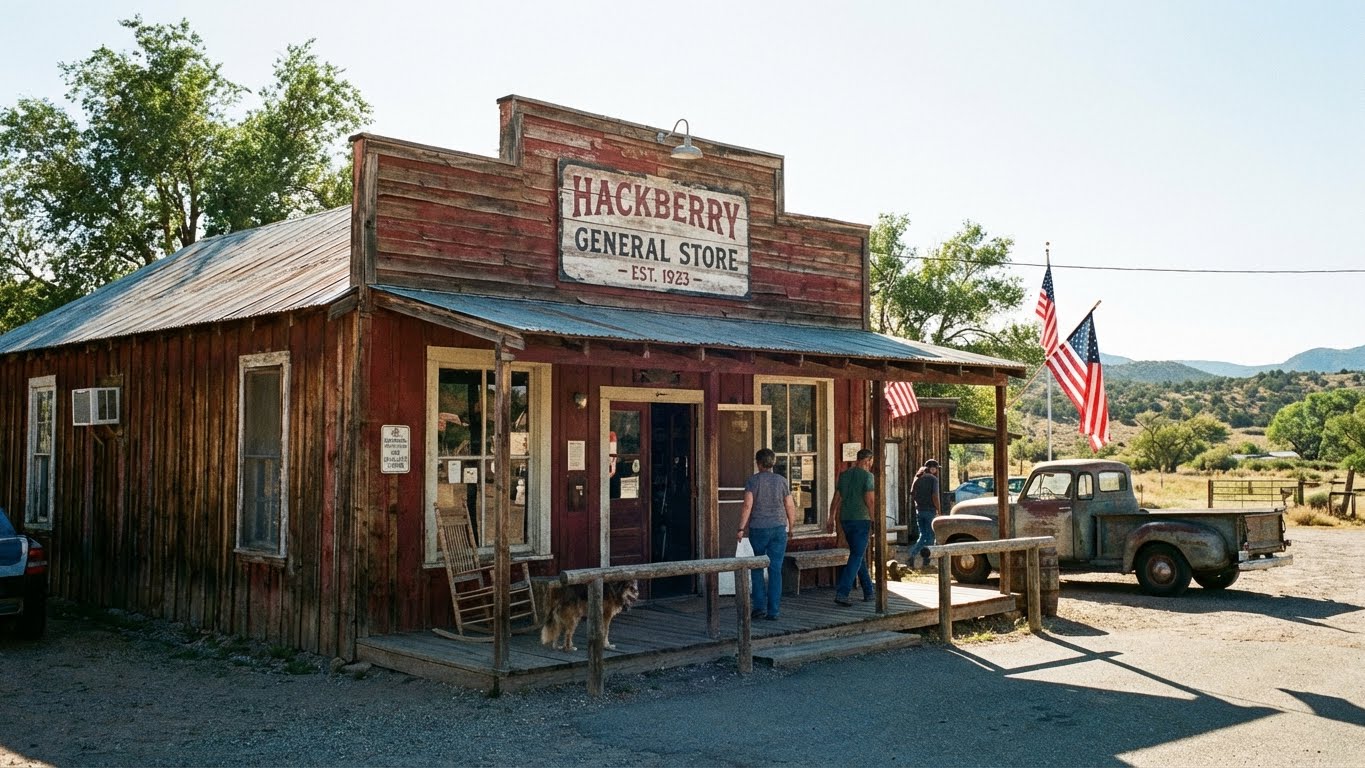 Droga 66 - Hackberry general Store